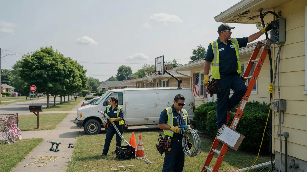 Licensed Electrician in Thornfield, MO near me
